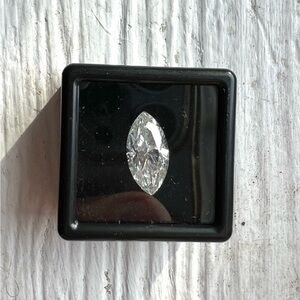 3 carat Diamond Moissanite Marquise